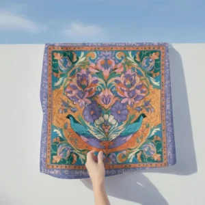 Vintage Birds & Mosaic